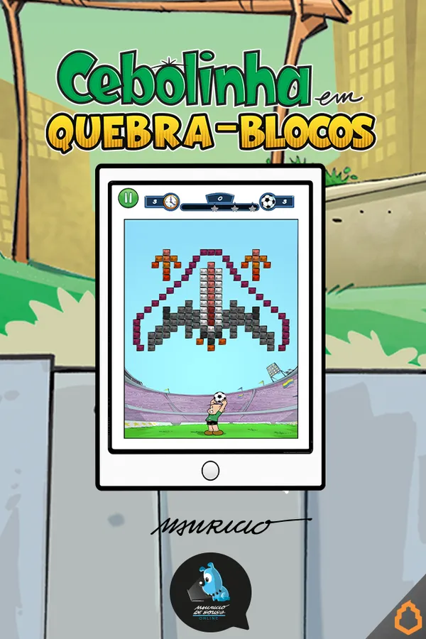 Cebolinha Quebra-Blocos